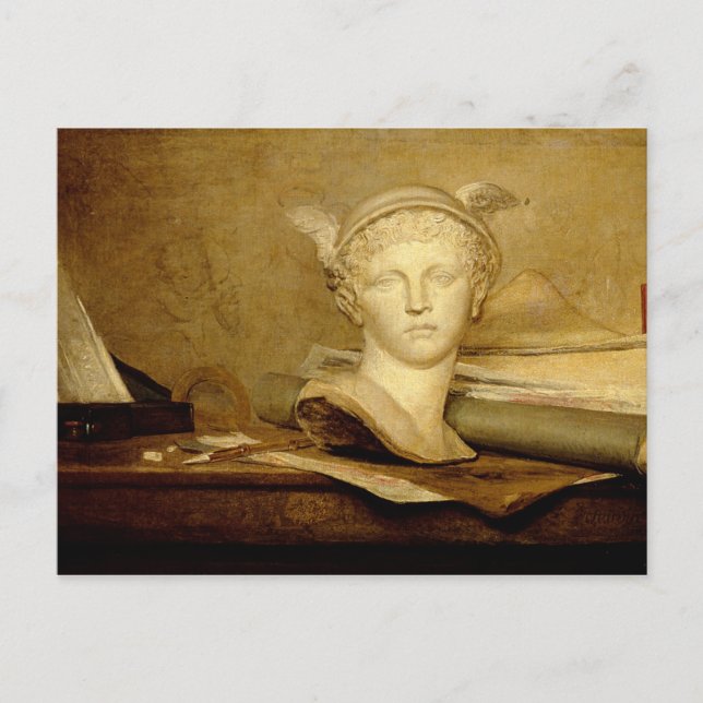 Still Life with Attributes of the Arts, 1765-66 Postcard (Front)