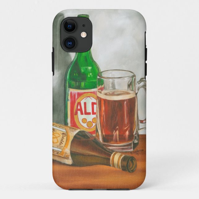 Still Life with Beer by Jennifer Goldberger Case-Mate iPhone Case (Back)