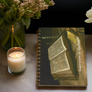 Still life with Bible by Vincent Van Gogh Notebook