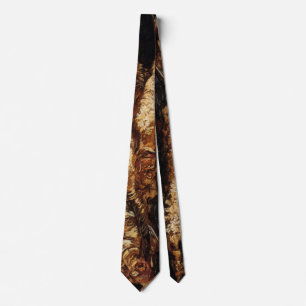 Still Life with Bloaters by Vincent van Gogh Tie