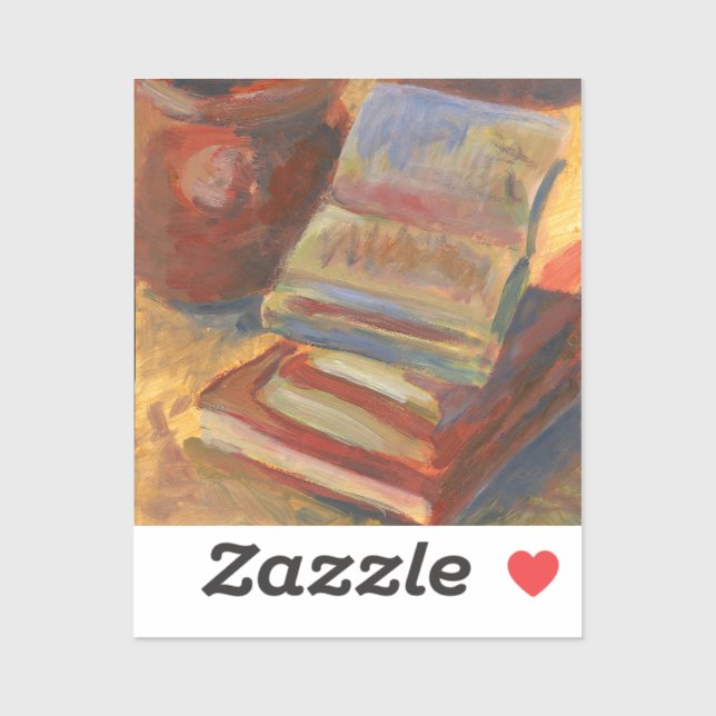 Still life with Books Painting (Sheet)