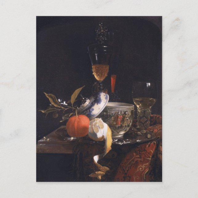 Still Life with Chinese Sugar Jar Postcard (Front)