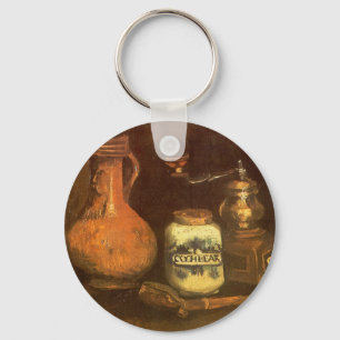 Still Life with Coffee Mill by Vincent van Gogh Keychain
