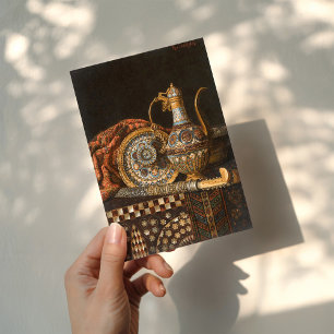Still Life with Coffee Pot Max Schödl Card