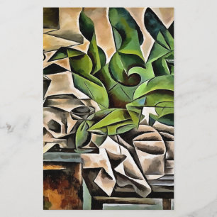 Still life with Cranium Geometric Vanitas Art