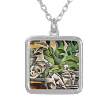 Still life with Cranium Geometric Vanitas Art