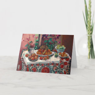 Still Life with Cyclamens Henri Manguin Card