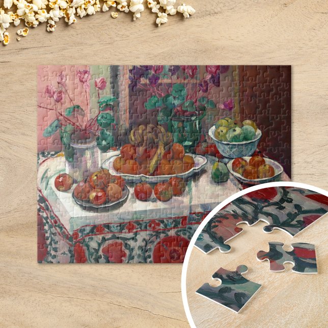 Still Life with Cyclamens | Henri Manguin Jigsaw Puzzle (Creator Uploaded)