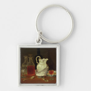 Still Life with Decanters Keychain