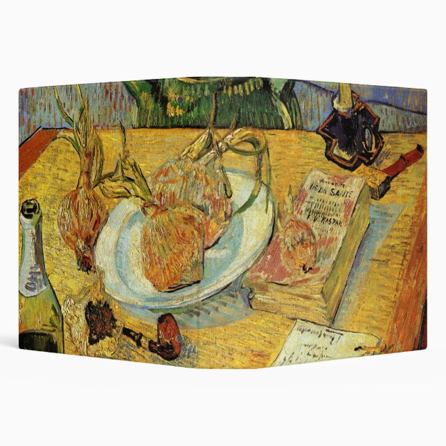 Still Life with Drawing Board by Vincent van Gogh Binder (Background)