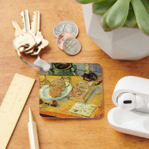 Still Life with Drawing Board by Vincent van Gogh Keychain