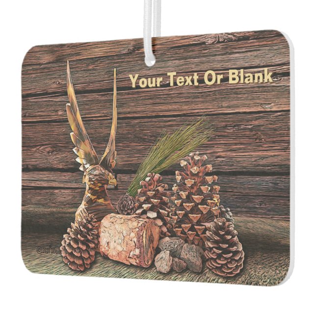 Still Life With Eagle Air Freshener (Left)