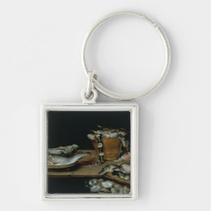 Still Life with Fish Keychain
