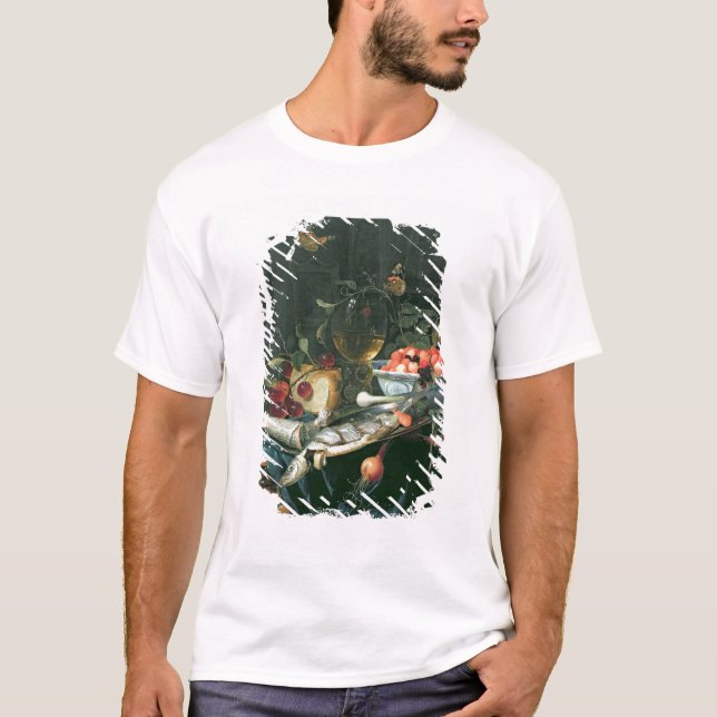 Still Life with Fish Platter T-Shirt (Front)