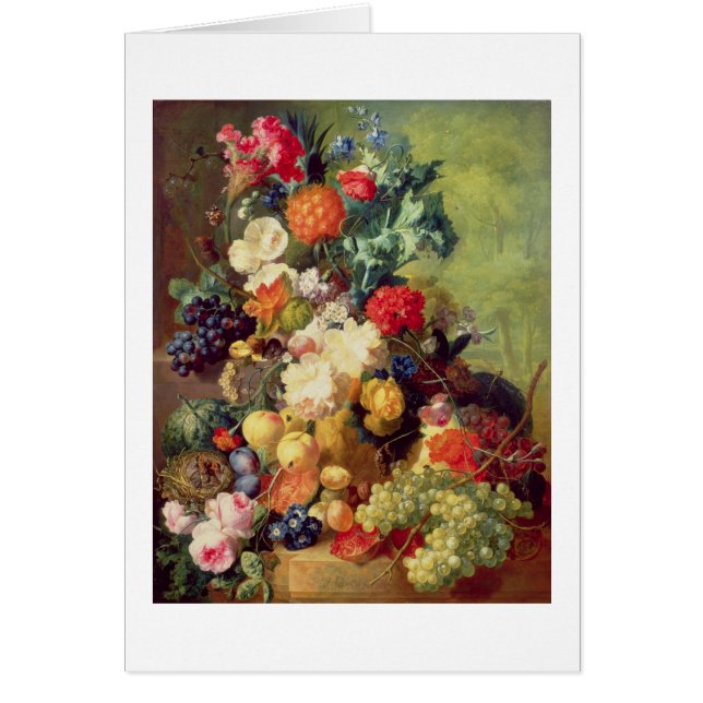 Still Life with Flowers and Fruit (Front)
