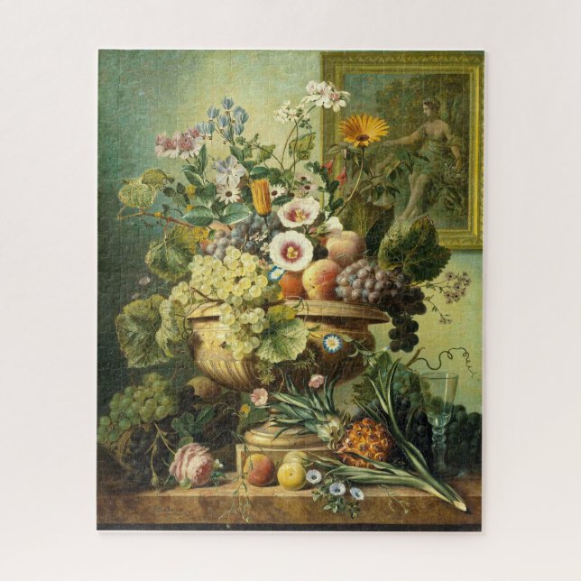 Still Life with Flowers and Fruit Jelles Eelkema  Jigsaw Puzzle (Vertical)