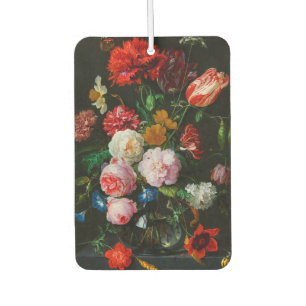 Still Life with Flowers in a Glass Vase  Air Freshener
