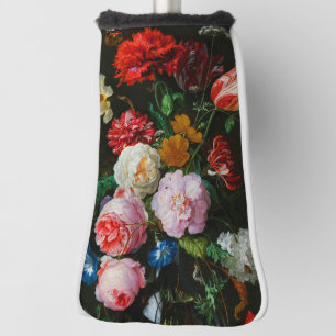 Still Life with Flowers in a Glass Vase Golf Head Cover