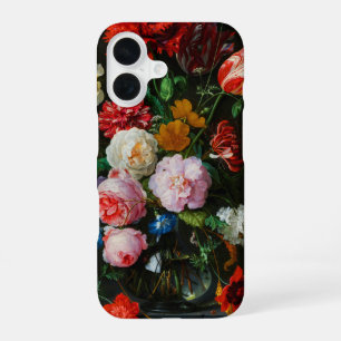 Still Life with Flowers in a Glass Vase iPhone 16 Case