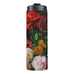 Still Life with Flowers in a Glass Vase Thermal Tumbler
