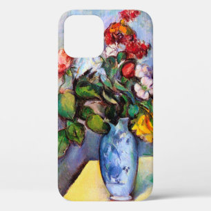 Still Life with Flowers in a Vase, Paul Cezanne iPhone 12 Case
