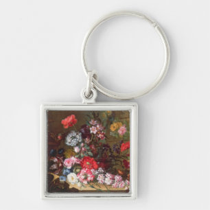 Still Life with Flowers Keychain