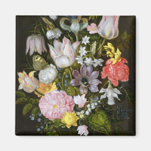Still Life with Flowers Magnet