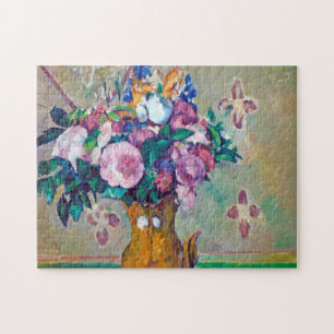 Still Life with Flowers, Paul Cezanne Jigsaw Puzzle