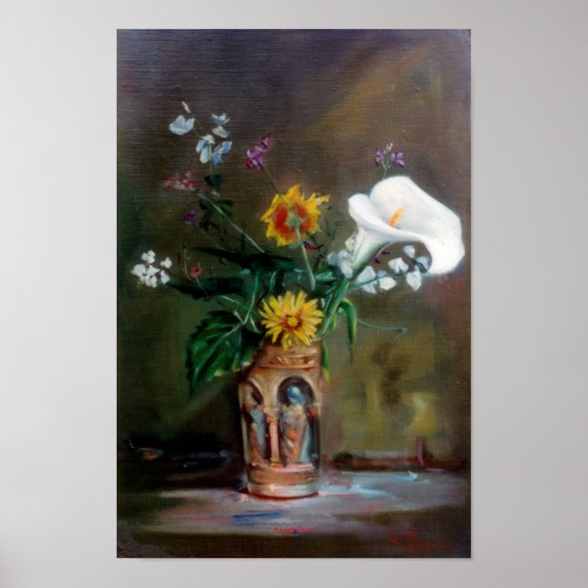 Still life with flowers poster (Front)
