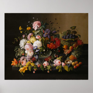 Still Life With Flowers Poster