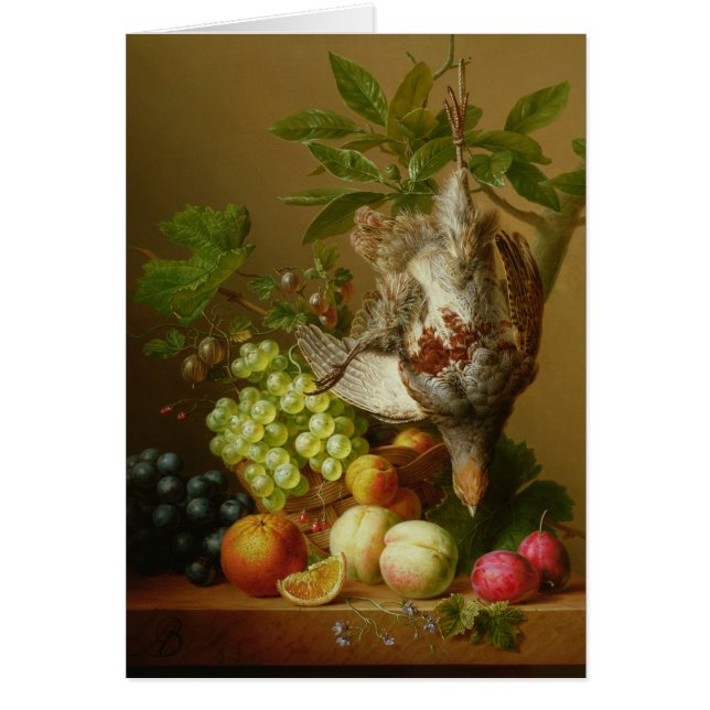 Still Life with Fruit and a Dead Partridge (Front)