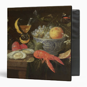 Still Life with Fruit and Shell Fish, 1653 (oil on Binder