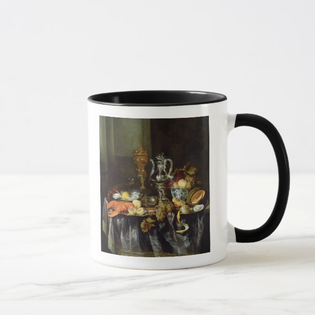 Still Life with Fruit and Shellfish Mug (Right)