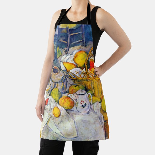 Still Life with Fruit Basket, Paul Cezanne Apron (Insitu)