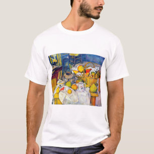 Still Life with Fruit Basket, Paul Cezanne T-Shirt