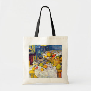 Still Life with Fruit Basket, Paul Cezanne Tote Bag