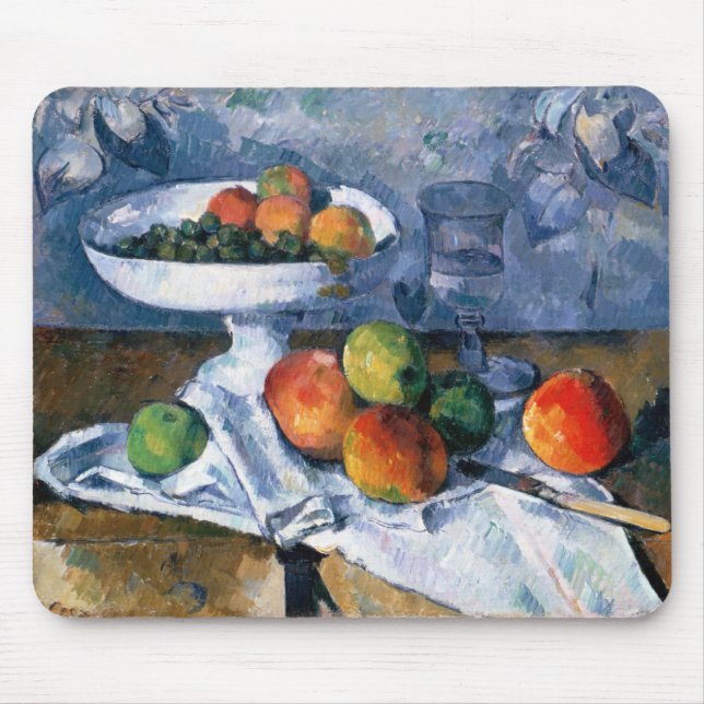 Still Life with Fruit Dish Mouse Pad (Front)