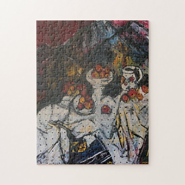 STILL LIFE WITH FRUIT JIGSAW PUZZLE (Vertical)