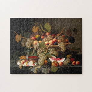 Still life with fruit painting jigsaw puzzle