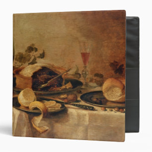 Still Life with Fruit Pie, 1635 Binder