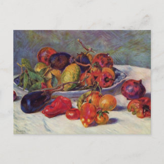 Still Life with Fruit - Pierre-Auguste Renoir Postcard