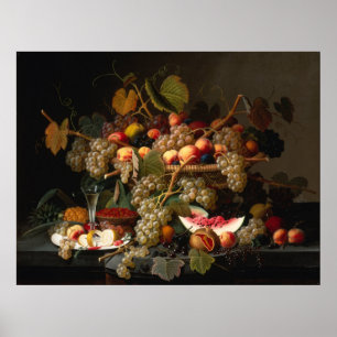 Still Life With Fruit Poster
