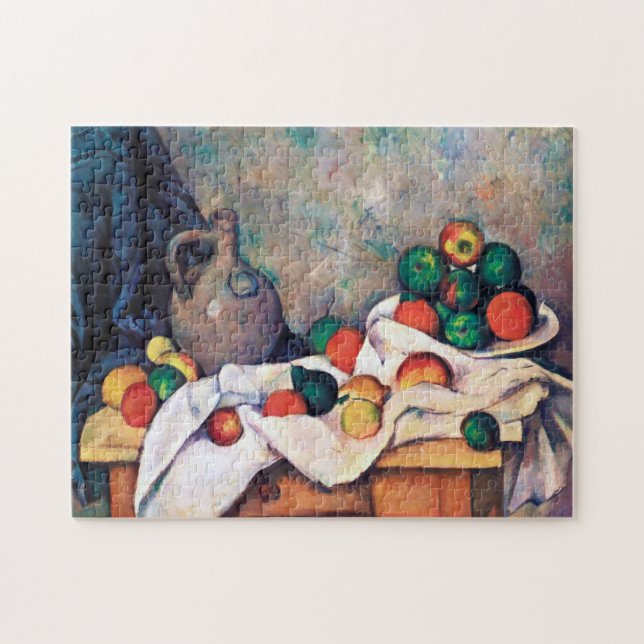 Still Life with Fruits, Paul Cezanne Jigsaw Puzzle (Horizontal)