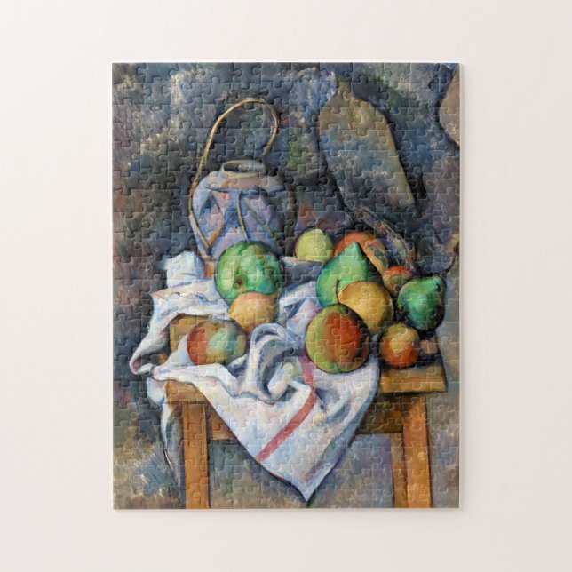 Still Life with Fruits, Paul Cezanne Jigsaw Puzzle (Vertical)