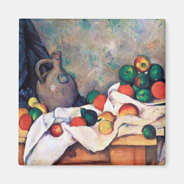 Still Life with Fruits, Paul Cezanne Magnet (Front)