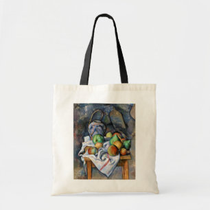 Still Life with Fruits, Paul Cezanne Tote Bag