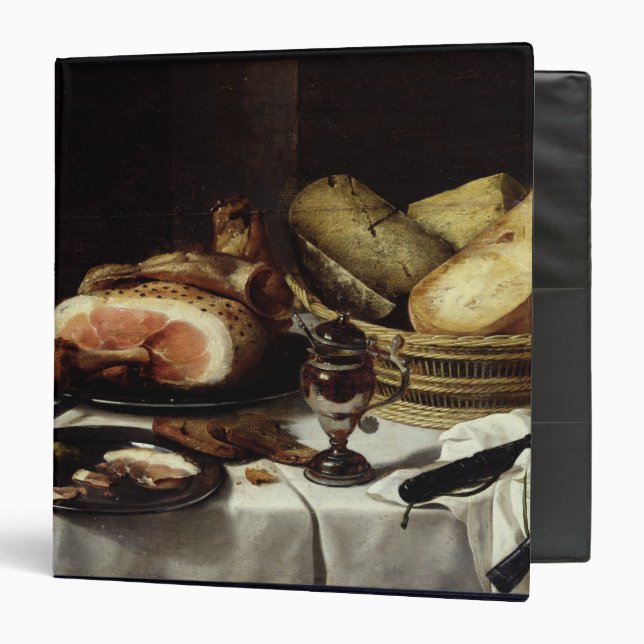 Still Life with Ham Binder (Front/Inside)