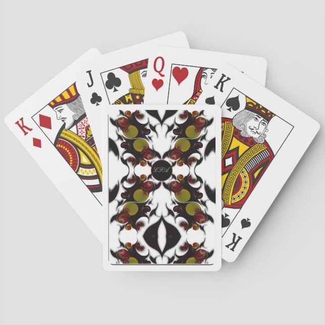 "Still Life with Incidental Contrast",  Cards (Back)