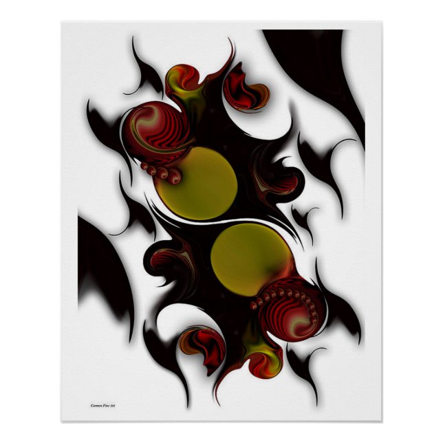 "Still Life with Incidental Contrast", Poster  (Front)