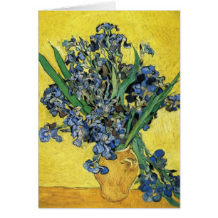 Still Life with Irises by Vincent Van Gogh
